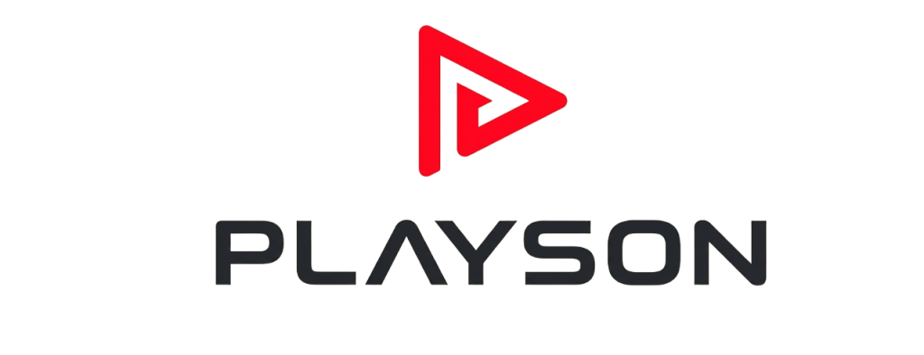 playson black image logo
